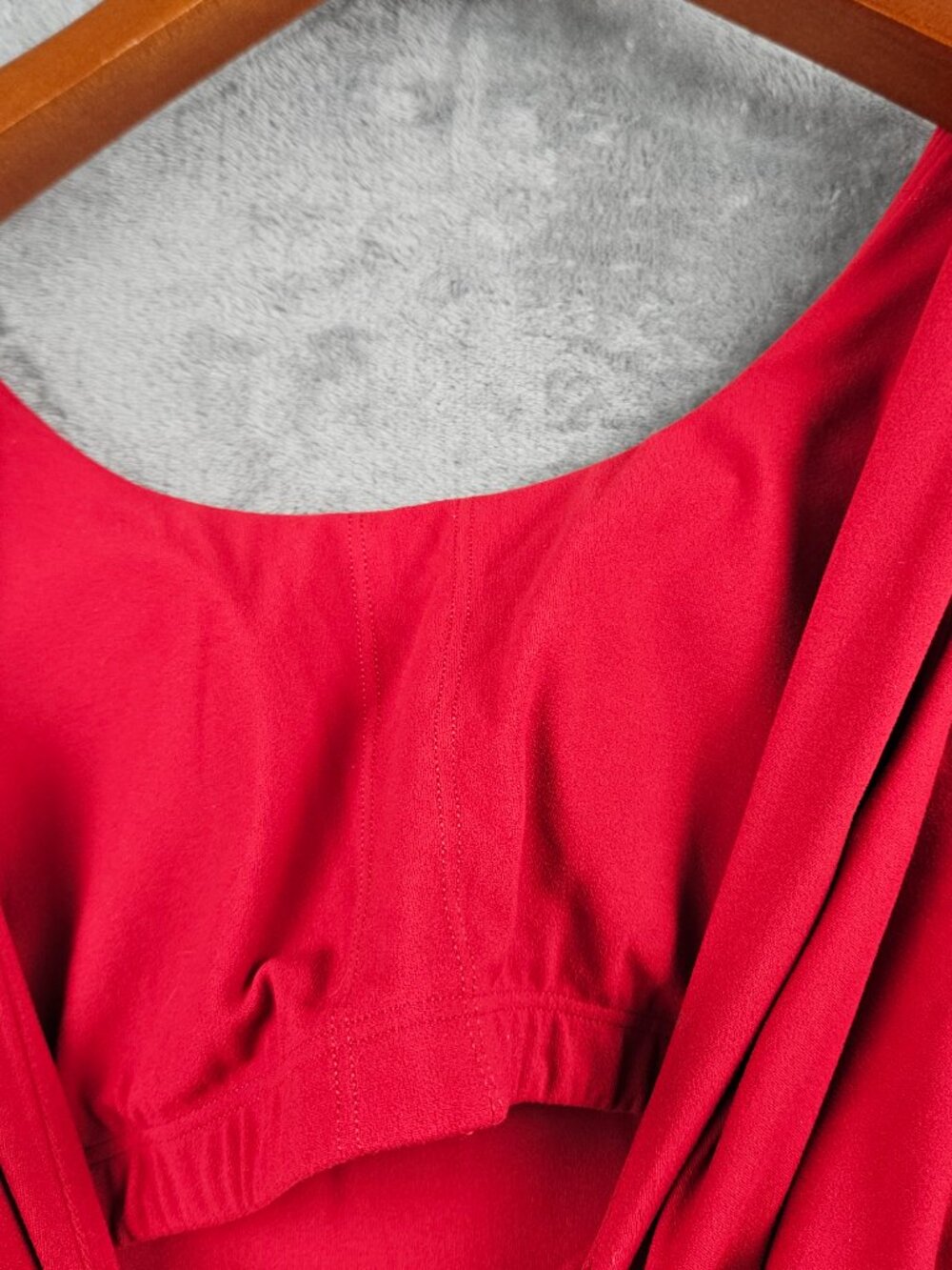 NWT Athleta Red Salutation Bodysuit Jumpsuit XS - Picture 7 of 12